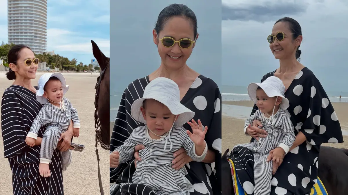  คุณย่านก รัชนก เผยภาพสุดอบอุ่นคู่ หลานสาวตัวน้อยสุดจิ้มลิ้ม