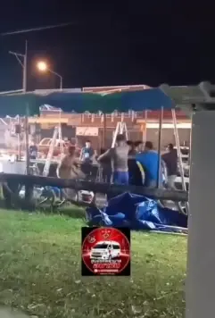 สุดอุกอาจ คนร้ายควงลูกซอง บุกงาน "ชิม ช้อป ใช้" บาดเจ็บ 6 ราย
