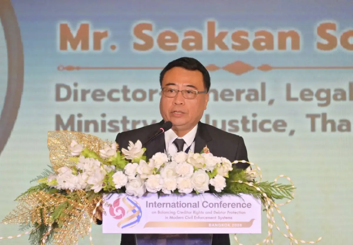 "รมว.ยุติธรรม" เป็นประธานเปิดประชุมระหว่างประเทศว่าด้วยการบังคับคดีแพ่ง