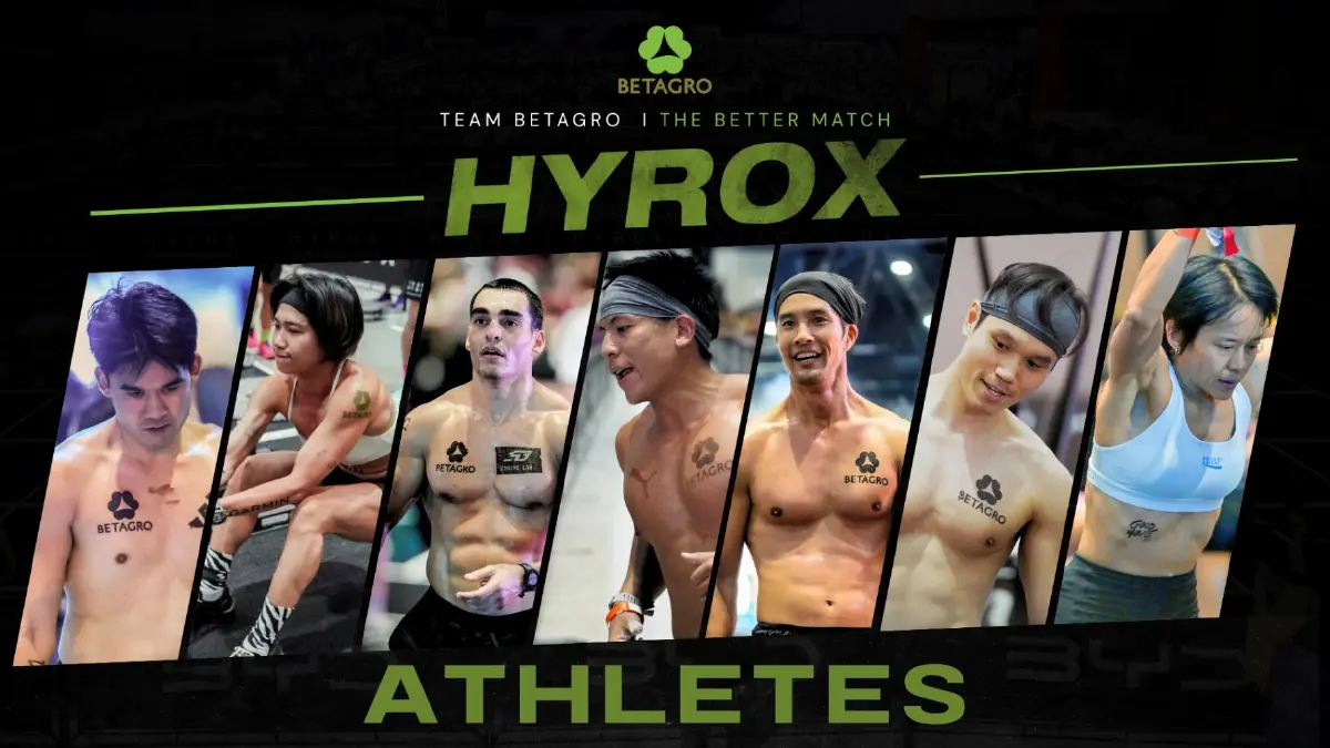 "เบทาโกร" เดินหน้าสนับสนุน HYROX ตอกย้ำ "Betagro, The Better Match"
