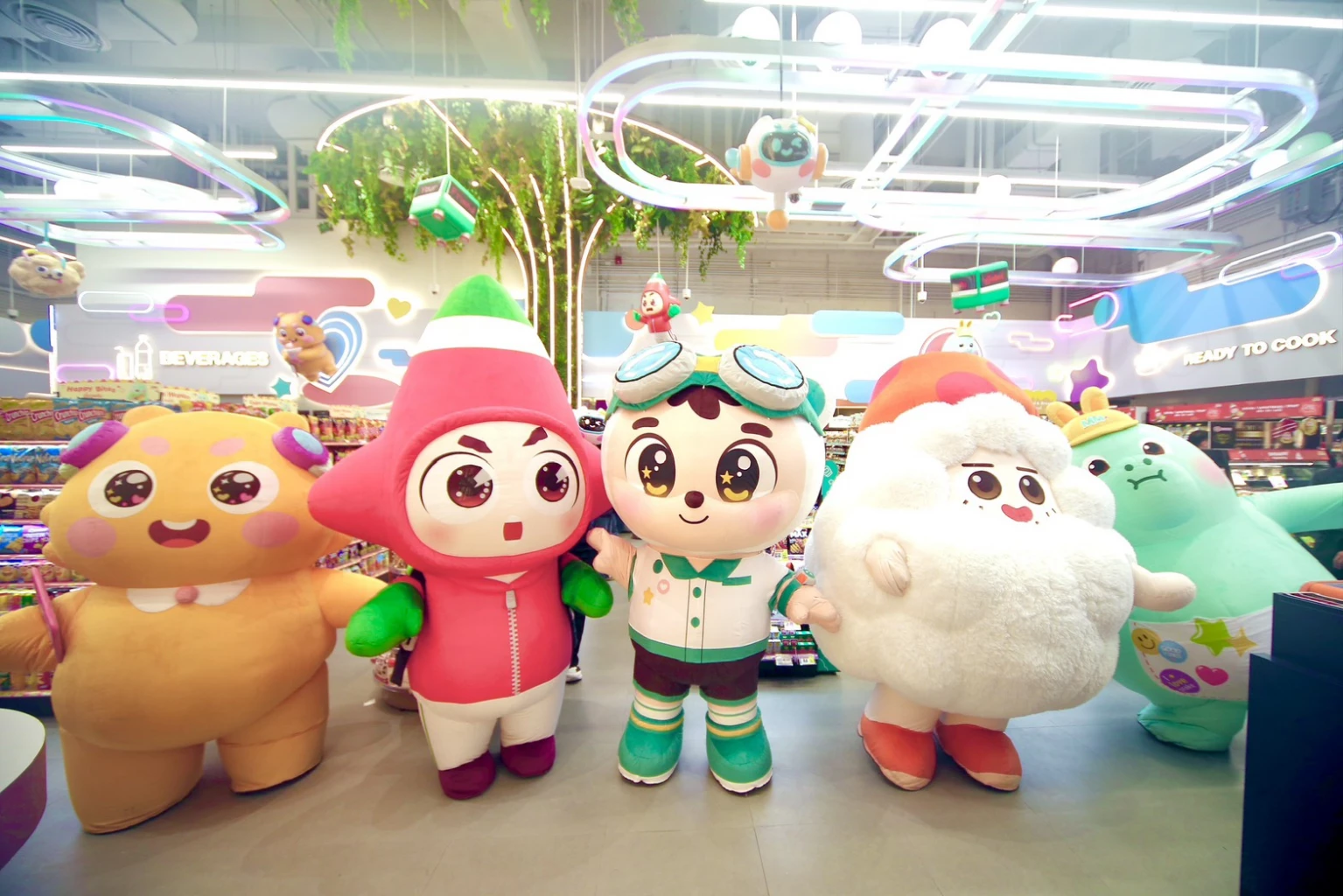 7-11 เปิดประสบการณ์ใหม่กับ Character-Themed Store สาขา Festie Town, Happitat