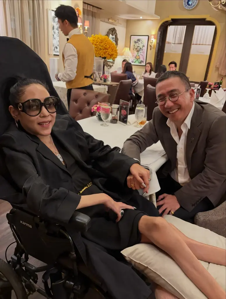 แฟนคลับใจฟู  นาทีแห่งความหวัง คุณหญิงแมงมุม ฝึกลุกย้ายตัวสำเร็จ