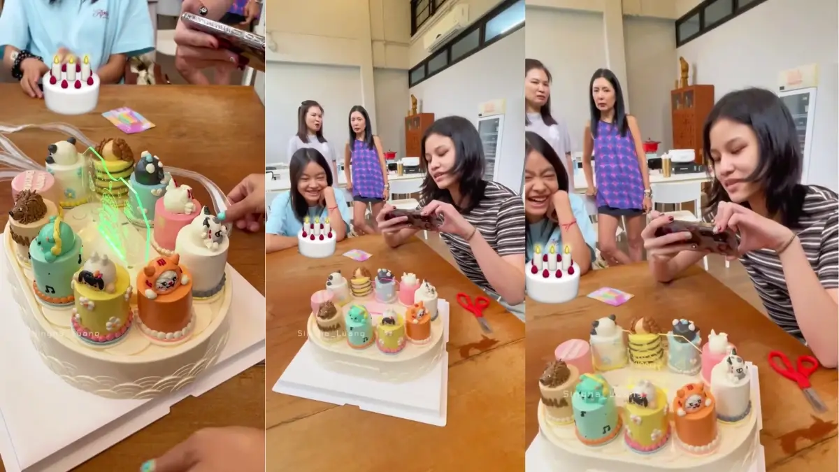 เผลอแป๊บเดียวโตเป็นสาวแล้ว   ลูกสาว "อัษฎาวุฒิ" ฉลองวัย 17 ปี