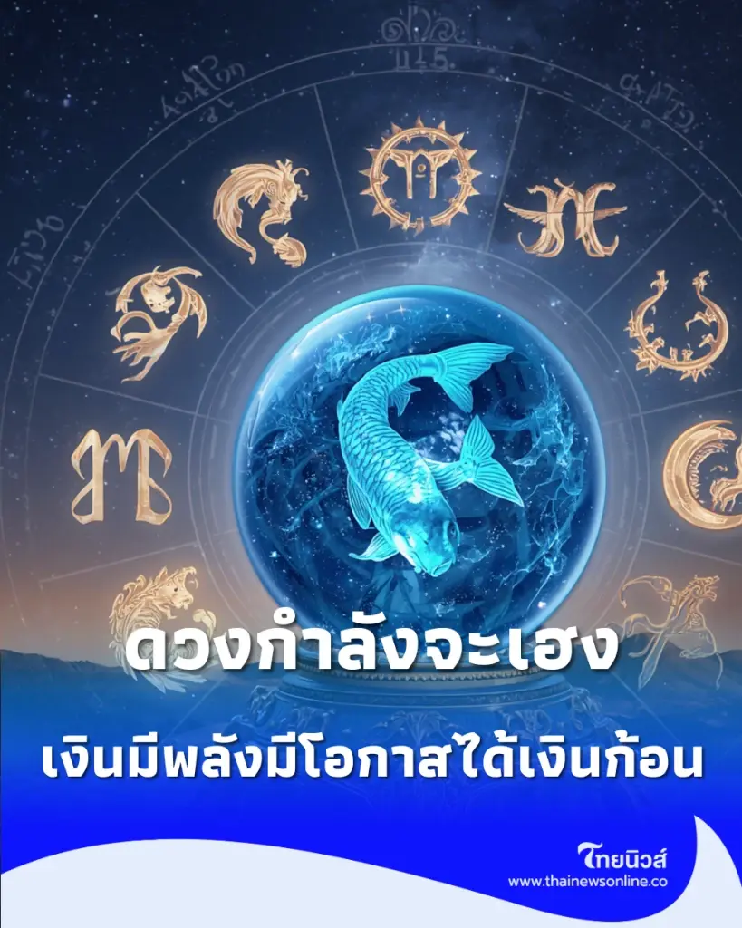 5 ราศี ดวงเดือนกันยายน 2569 ดวงกำลังจะเฮง เตรียมรับโชคใหญ่