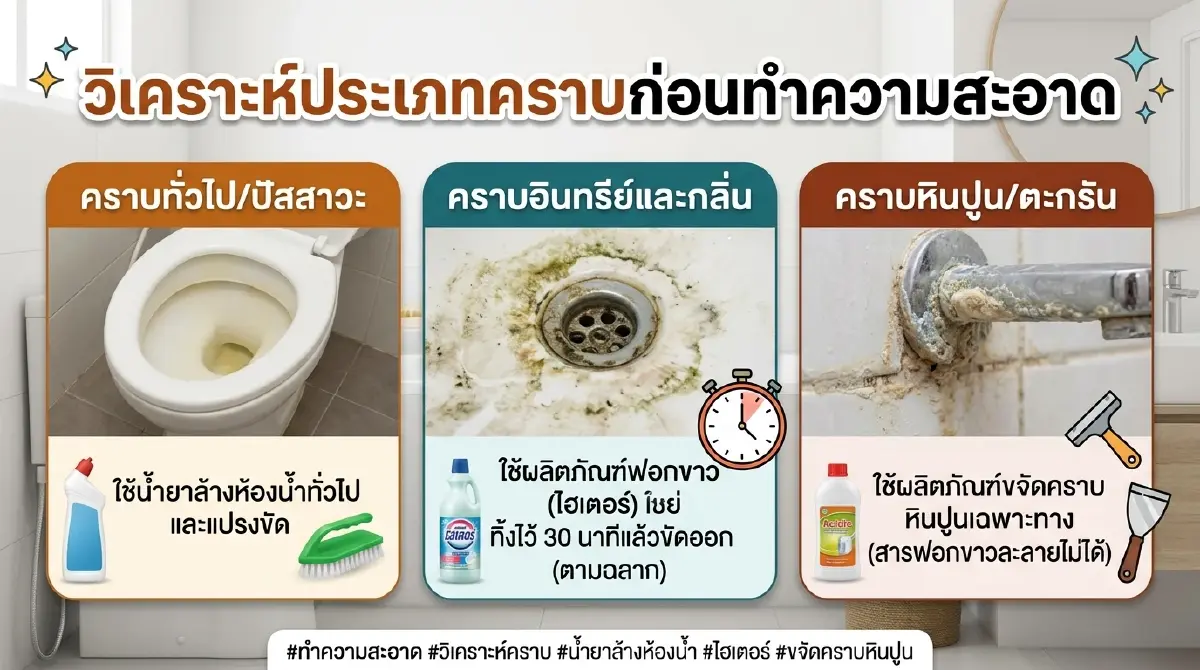  เผยวิธีล้างโถส้วมให้ขาวสะอาด ไม่มีคราบ ให้ตรงจุด ไม่เสียแรงฟรี