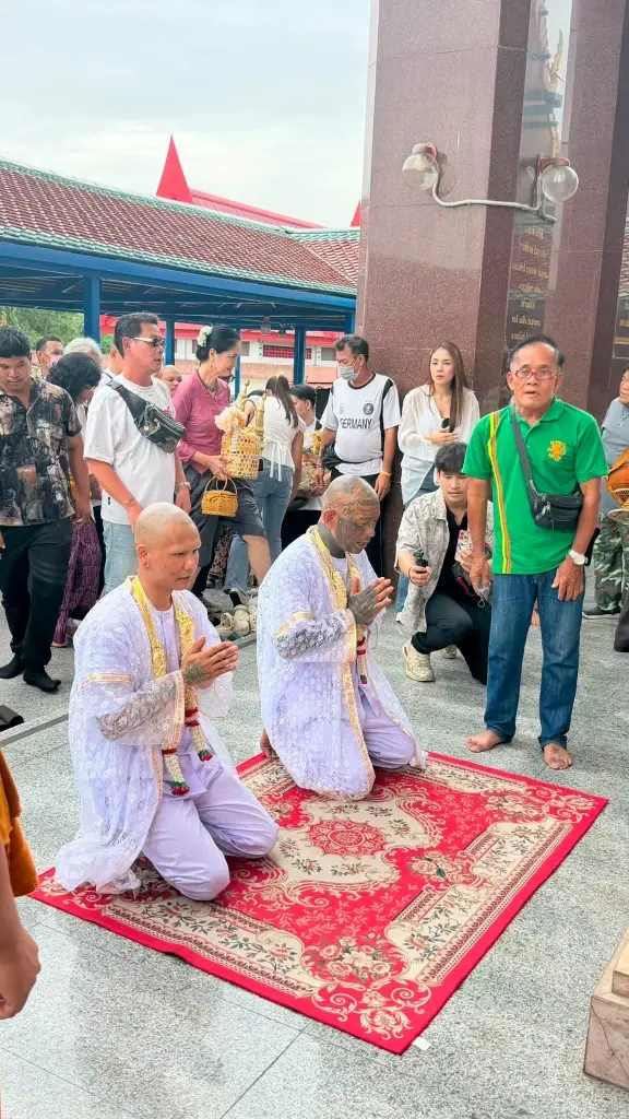 ตาลุก "เก่ง ลายพราง" เผยเลขพระบวชใหม่ หลังเข้าพิธีอุปสมบท