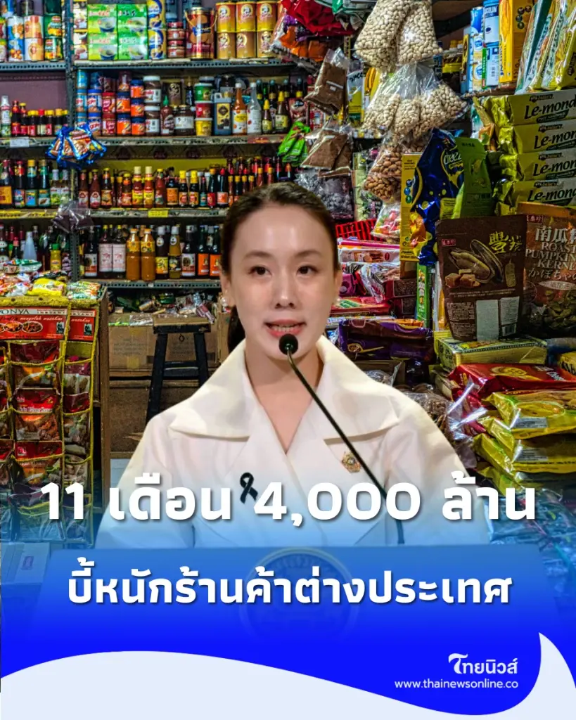 รัฐบาลโชว์ตัวเลขภาษีสินค้าออนไลน์ "บาทแรก" พร้อมสั่งตรวจสอบสินค้าจีนสวมสิทธิไทย