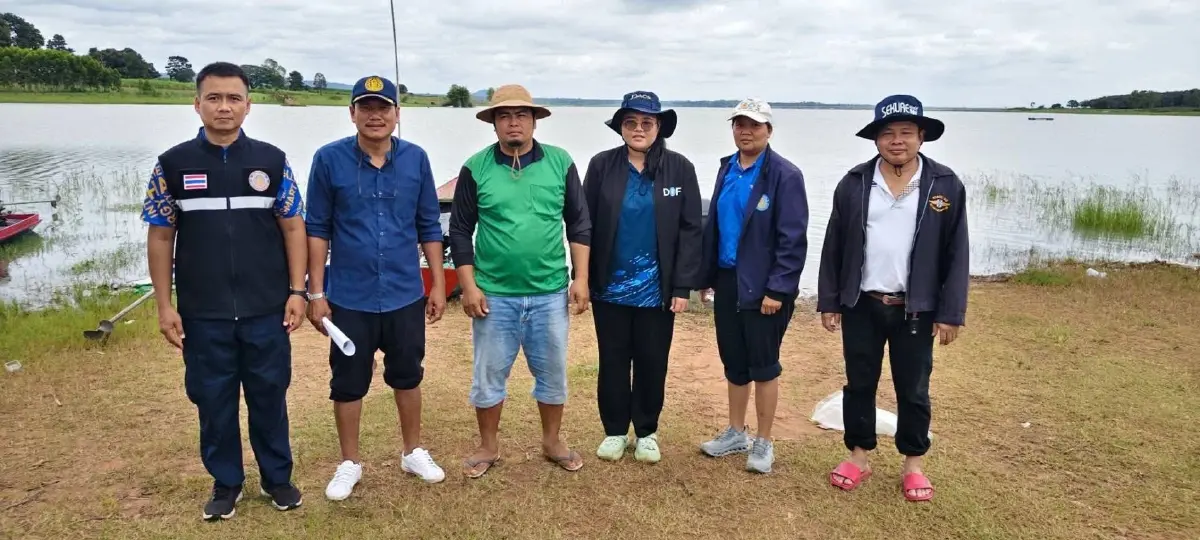 เฝ้าระวัง ปลาหมอคางดำ เขื่อนลำปาว เปิดภารกิจเร่งด่วน ประมงกาฬสินธุ์