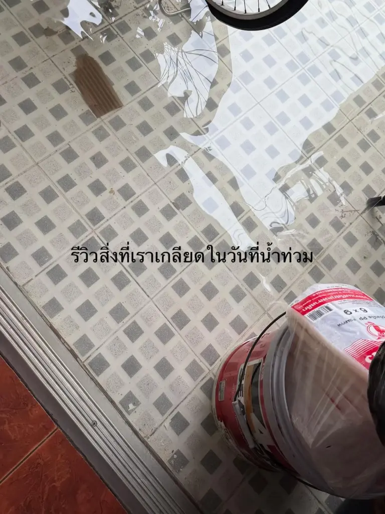 "ขอโทษที่เคยดูถูก" สาวรีวิวเก้าอี้ในตำนานแบกตู้เย็นหนีน้ำท่วม  