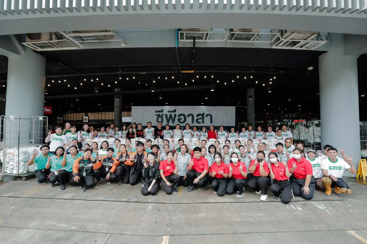 "ศุภชัย เจียรวนนท์" นำทัพ ซีพีอาสา ร้อยเรียงความดี ระดมอาหาร–น้ำดื่ม–สิ่งของจำเป็น ช่วยน้ำท่วมกรุงเทพฯ