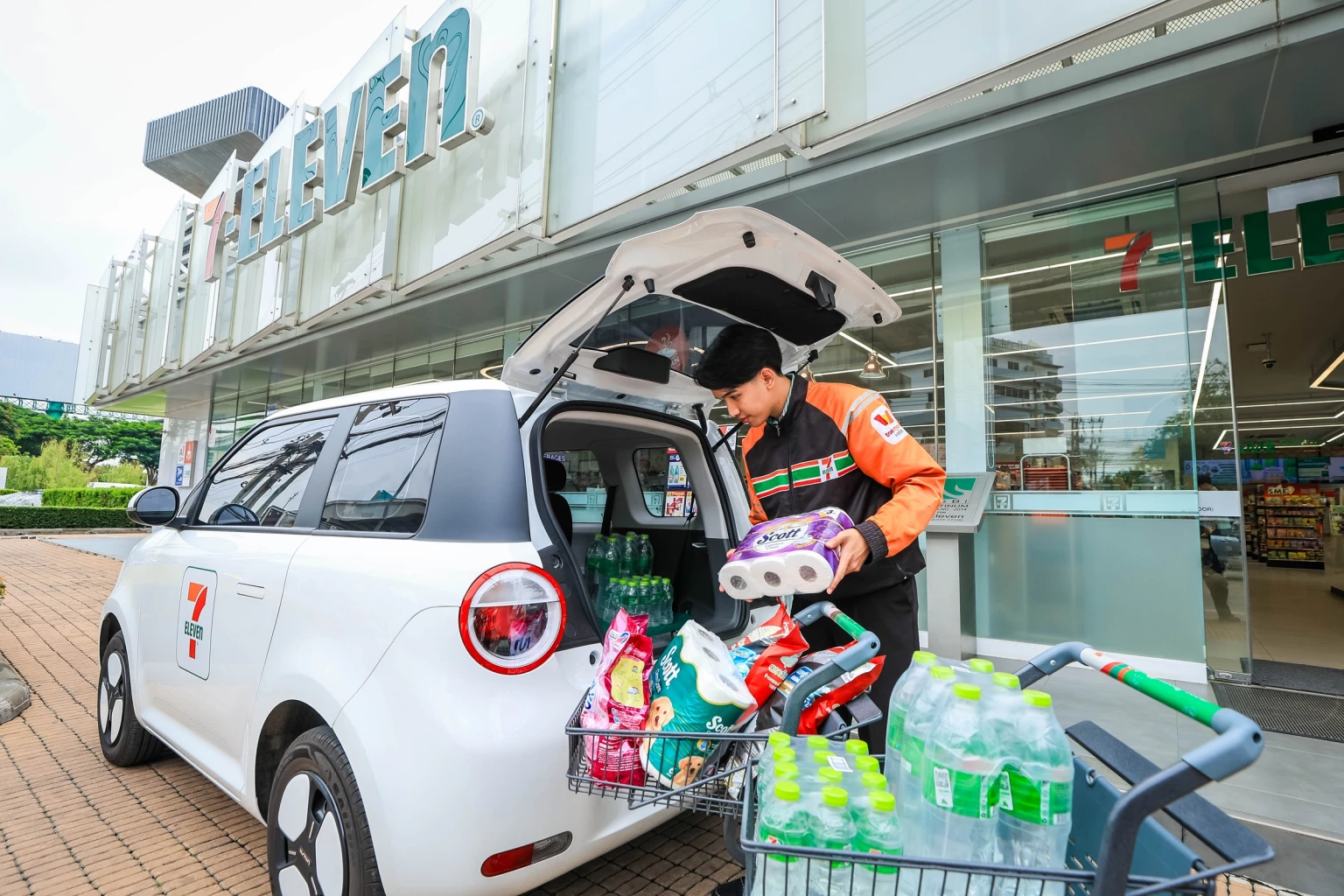 7Delivery เสริม "น้องง่วง" ร่วมทัพขนส่งรักษ์โลก  ตอบโจทย์การช้อปสินค้าส่งตรงถึงหน้าบ้าน