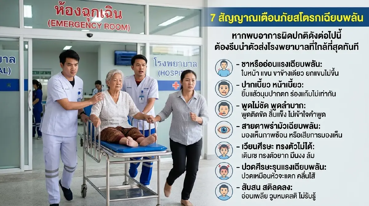 ป่วยสโตรก 7 ครั้งในวัย 44 หมอเตือนกิน "ผัก" 3 ชนิดนี้ทำหลอดเลือดพัง