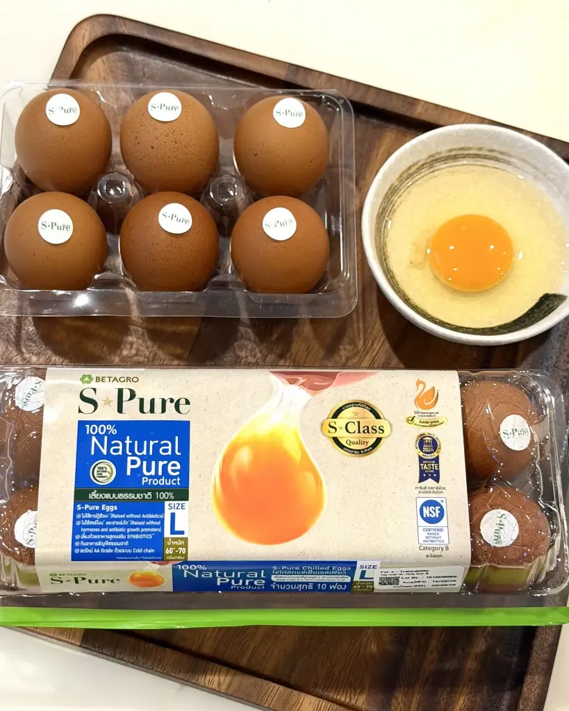 S-Pure ไข่ไก่สดแช่เย็นขึ้นแท่นแบรนด์แรกและหนึ่งเดียวในประเทศ คว้าเครื่องหมายไข่ไก่สุพรรณหงส์