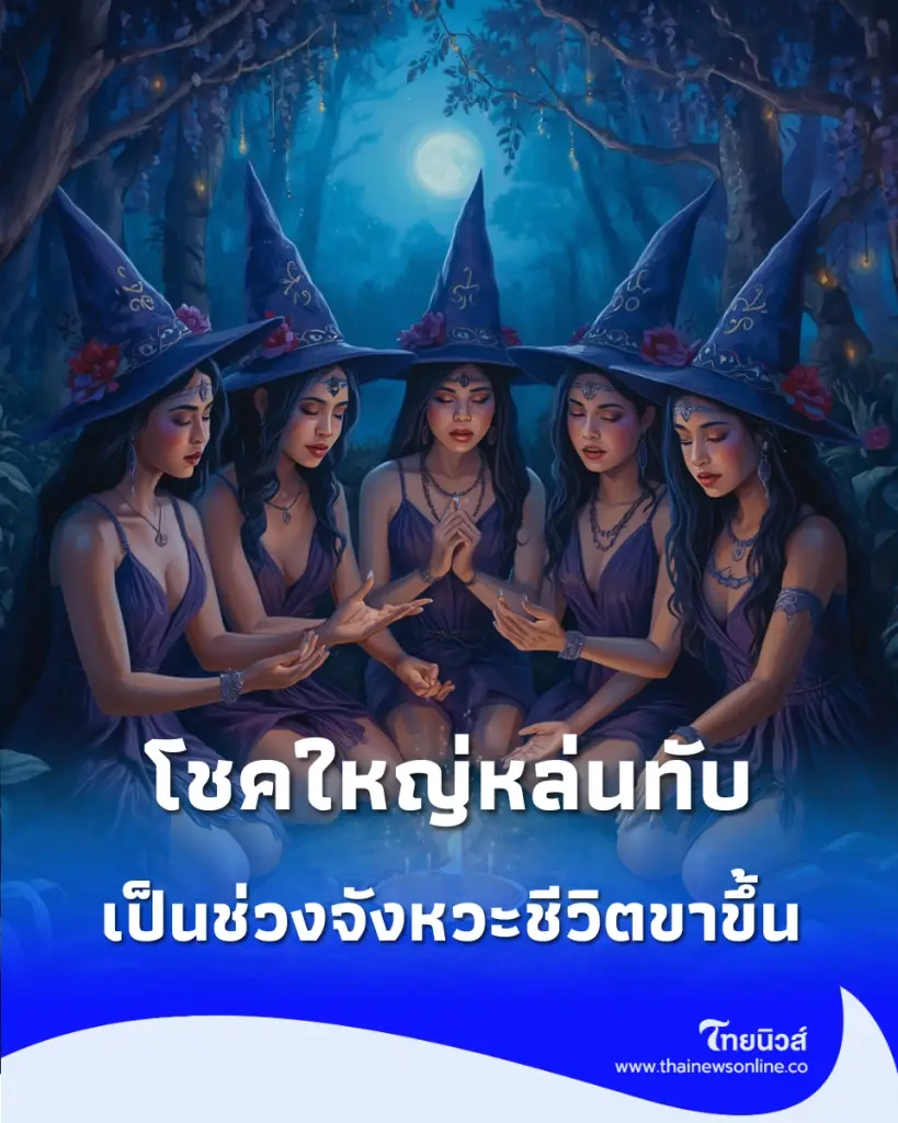 4 ราศี โชคใหญ่หล่นทับ ตำแหน่งขยับ เตือนภัย 1 เรื่อง