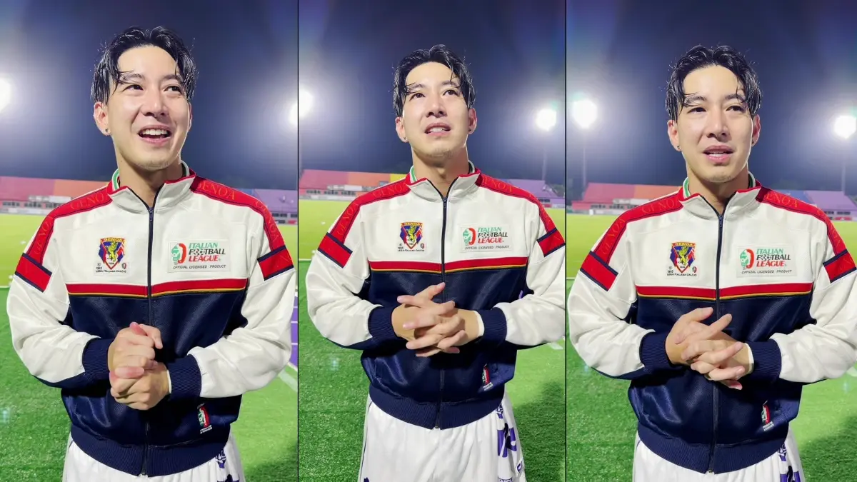 "โตโน่" สวมบทประธานปลุกใจเข้มจัด โซเชียลแซวสนั่นจนเป็นมีม