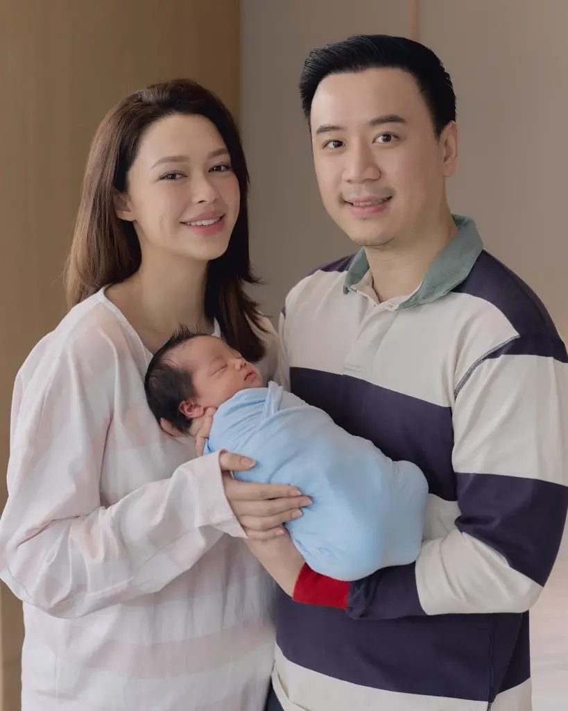 นางเอกสาว เผยโฉมหน้าลูกคนที่ 3 ชัดๆ จ้ำม่ำน่าฟัดแก้มมาก