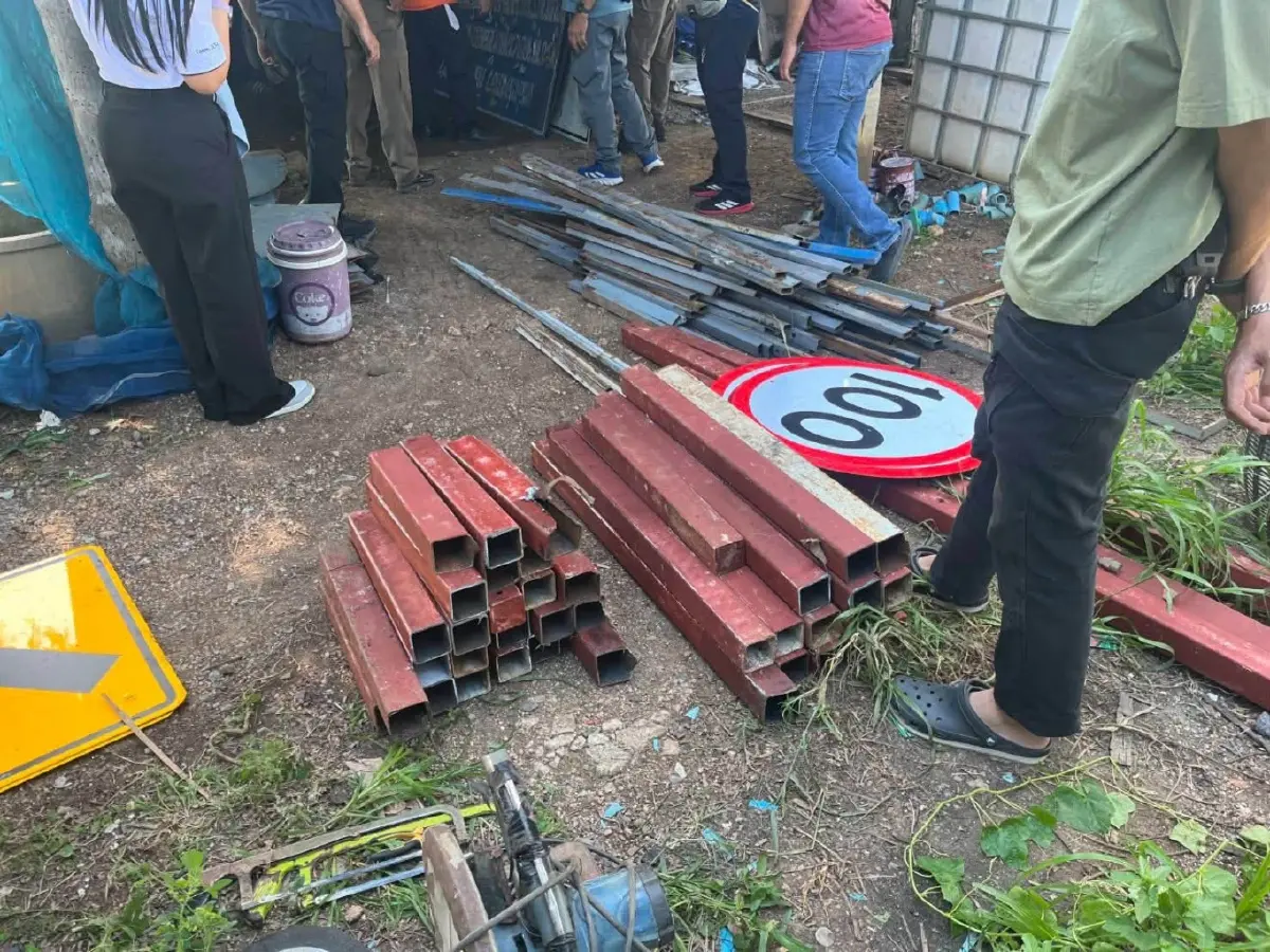สิ้นสุดทางโจร กรมทางหลวงติดตามป้ายจราจรที่ถูกขโมย เตรียมวางระบบทั่วไทย