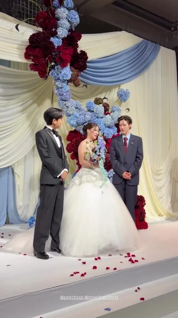 ชื่นมื่นทั้งงาน! พิธีแต่งงานสุดอลังการ พี่สาว "พีพี กฤษฏ์"