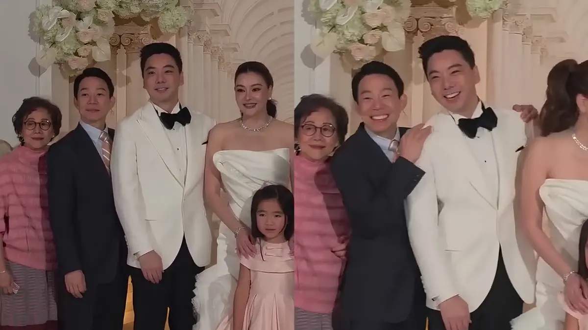 มิตรภาพน่ารักอดีตสามี พาครอบครัวร่วมยินดี งานแต่ง "โอ๋ ภัคจีรา" 