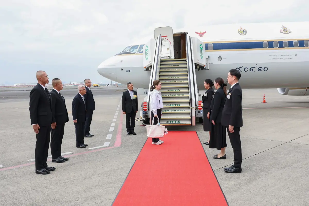เปิดเลขเครื่องบินพระที่นั่ง สมเด็จพระราชินี เสด็จในญี่ปุ่น