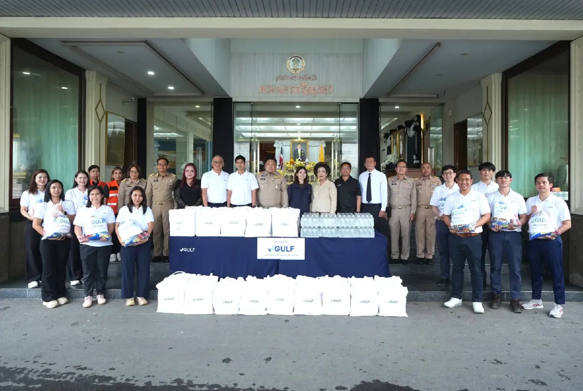 GULF สานต่อภารกิจ "GULF Care" ช่วยเหลือผู้ประสบภัยน้ำท่วมจากกรุงเทพฯ สู่ 4 ภูมิภาค