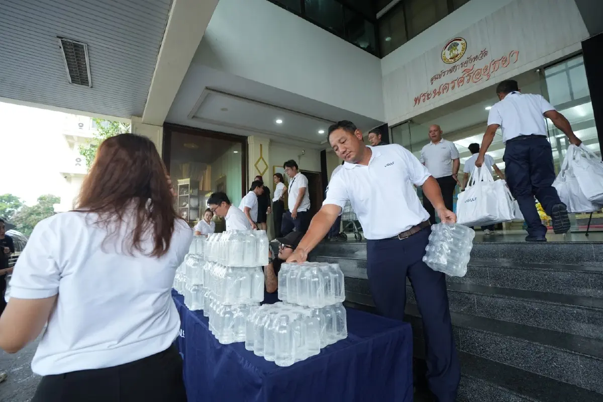GULF สานต่อภารกิจ "GULF Care" ช่วยเหลือผู้ประสบภัยน้ำท่วมจากกรุงเทพฯ สู่ 4 ภูมิภาค
