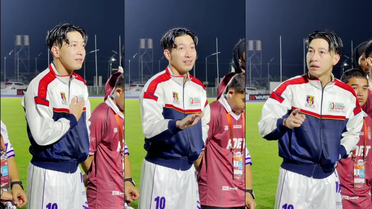 "โตโน่" สวมบทประธานปลุกใจเข้มจัด โซเชียลแซวสนั่นจนเป็นมีม