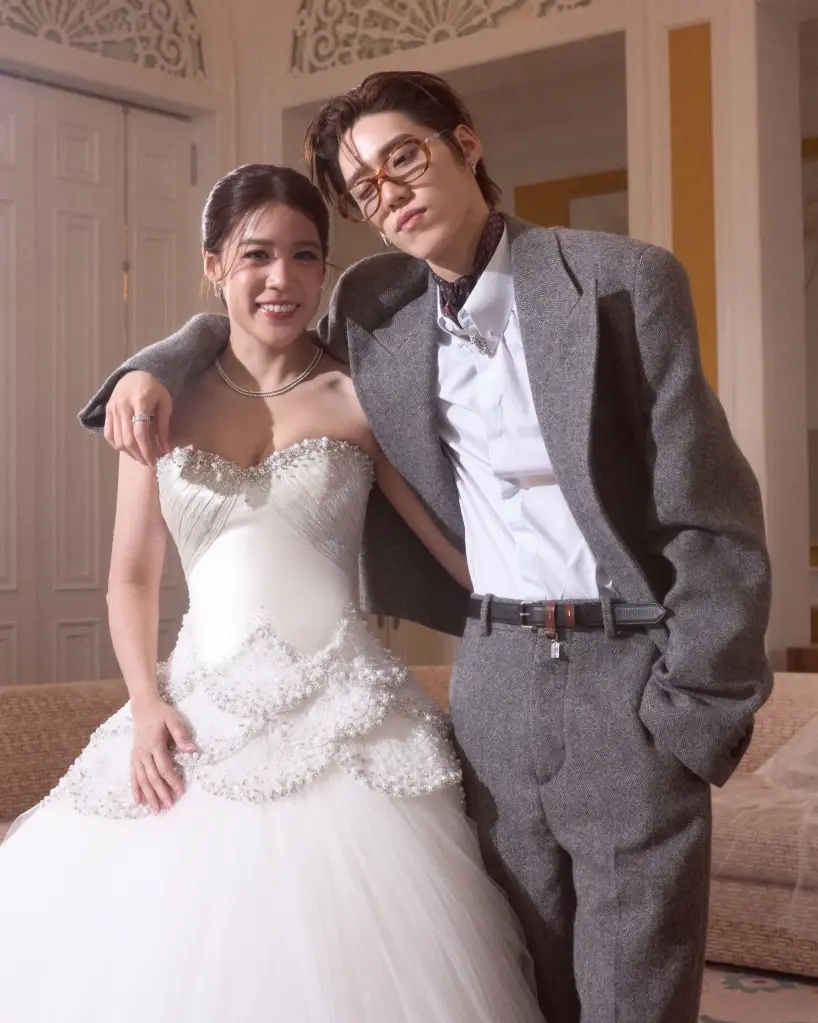 ชื่นมื่นทั้งงาน! พิธีแต่งงานสุดอลังการ พี่สาว "พีพี กฤษฏ์"