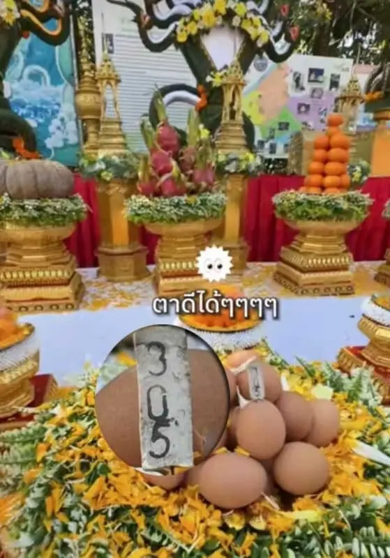 เปิดเลขธูป "โซล - โมเน่" มูจัดเต็มบึงโขงหลง ไหว้ขอพรปู่อือลือ