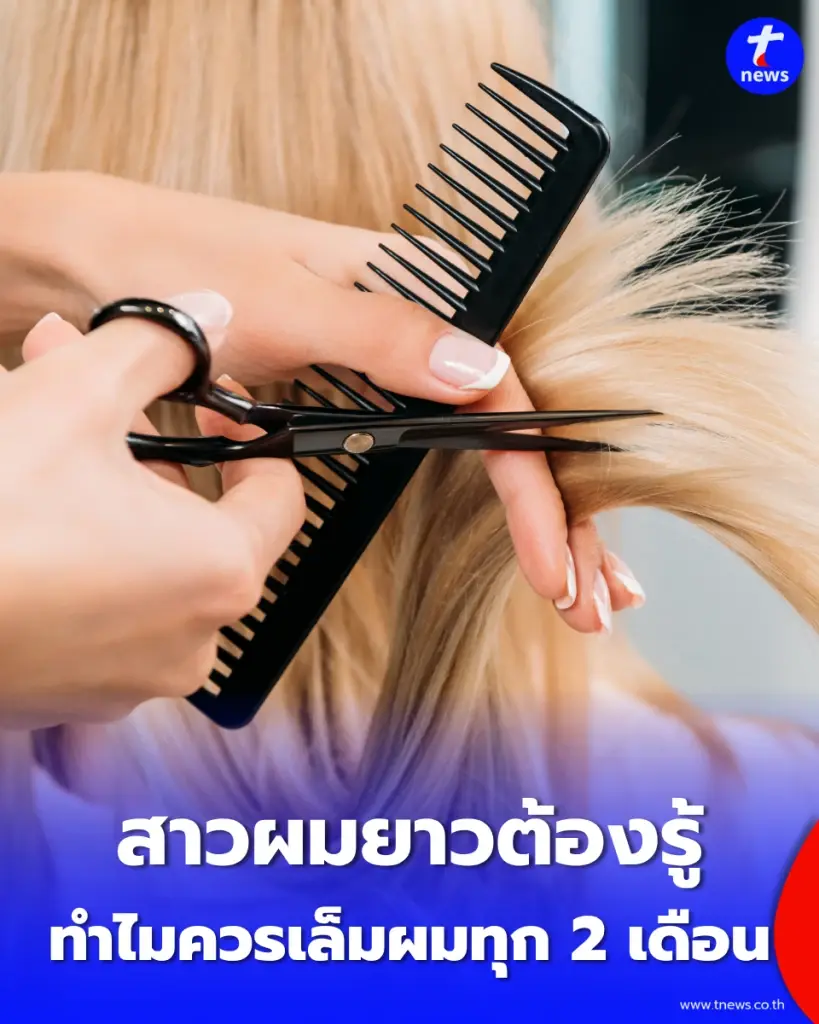 สาวผมยาวต้องรู้ ทำไมถึงควร "เล็มปลายผม" ทุก 2-3 เดือน