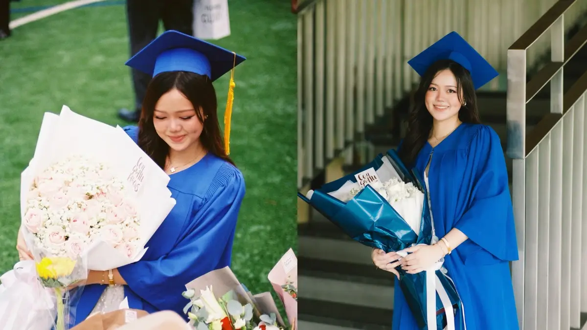 "น้องแพรพาเพลิน" หนูน้อยช่างแต่งหน้า โพสต์ภาพสำเร็จการศึกษา ม.6