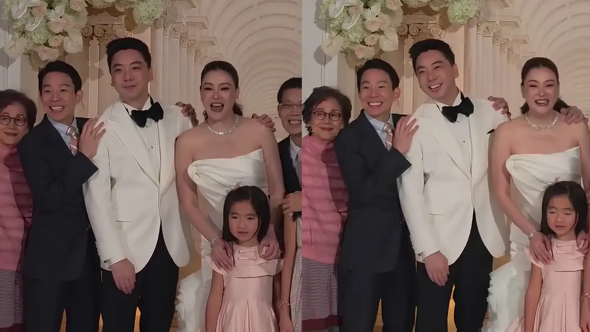 มิตรภาพน่ารักอดีตสามี พาครอบครัวร่วมยินดี งานแต่ง "โอ๋ ภัคจีรา" 