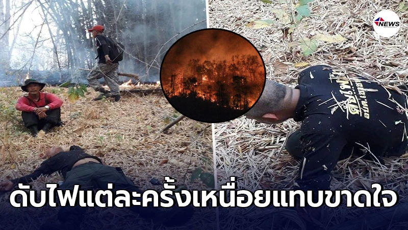 ส่งกำลังใจ ให้ จนท. เสียสละตนเสี่ยงเข้าดับไฟป่า แต่ละวินาทีพลาดนั้นคือ ส่งกำลังใจ ให้ จนท. เสียสละตนเสี่ยงเข้าดับไฟป่า แต่ละวินาทีพลาดนั้นคือ