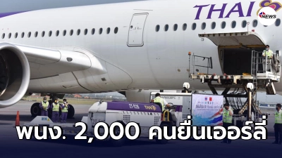 พนักงานการบินไทยกว่า 2,000 คนยื่นเออร์ลี่ รีไทร์