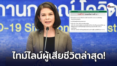 เปิดไทม์ไลน์ชายกทม.วัย 60 เสียชีวิตจากโควิด-19 รายล่าสุด
