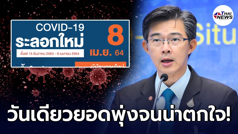 โควิดวันเดียวพบผู้ป่วยป่วยสูงกว่า 400 ราย ติดในประเทศแล้วอย่างน้อย 390 ราย