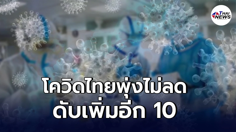 โควิดไทยพุ่งไม่ลด วันนี้ผู้ติดเชื้อรายใหม่ 1,871 ราย ดับเพิ่มอีก 10 โควิดไทยพุ่งไม่ลด วันนี้ผู้ติดเชื้อรายใหม่ 1,871 ราย ดับเพิ่มอีก 10