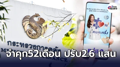 เจ้าของร้านชำกทม.โกง"คนละครึ่ง"โดนจำคุก52เดือนปรับ2.6เเสน