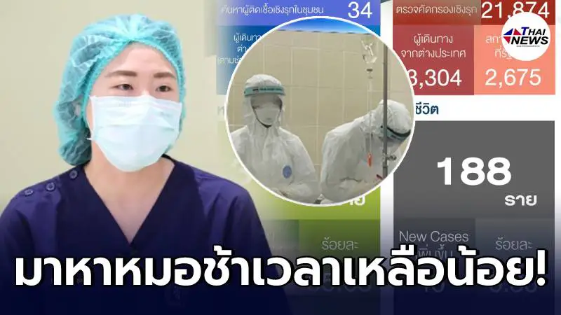 หมอตอบ เหตุมีผู้เสียชีวิตจากโรคโควิดเยอะ เพราะกว่าจะถึงมือหมอก็สายไป หมอตอบ เหตุมีผู้เสียชีวิตจากโรคโควิดเยอะ เพราะกว่าจะถึงมือหมอก็สายไป
