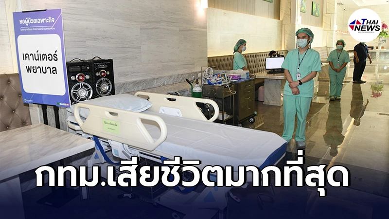 ข้อมูลผู้เสียชีวิตจากโควิดวันนี้21ราย "กทม."มากที่สุด8ราย ข้อมูลผู้เสียชีวิตจากโควิดวันนี้21ราย "กทม."มากที่สุด8ราย