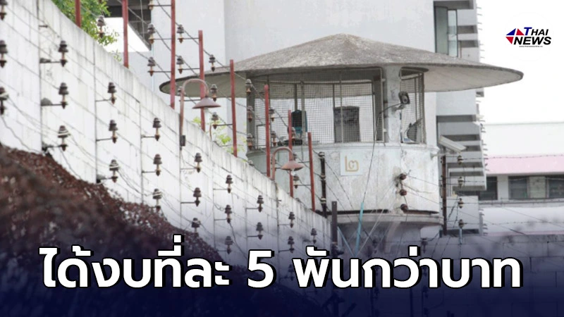 เผยเอกสารกรมราชทัณฑ์ จัดสรรงบโควิดปี 64 ให้เรือนจำ 142 แห่ง ได้แค่ 7.5 แสนบาท เผยเอกสารกรมราชทัณฑ์ จัดสรรงบโควิดปี 64 ให้เรือนจำ 142 แห่ง ได้แค่ 7.5 แสนบาท