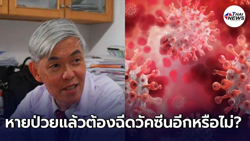 หมอยงไขข้อสงสัย ผู้หายป่วยจากโควิด-19 จำเป็นที่จะต้องให้วัคซีนหรือไม่ หมอยงไขข้อสงสัย ผู้หายป่วยจากโควิด-19 จำเป็นที่จะต้องให้วัคซีนหรือไม่