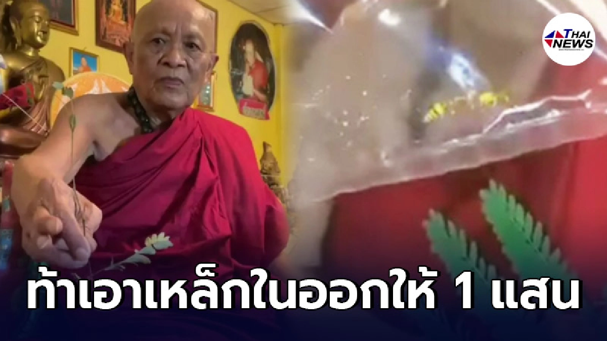 "หลวงพ่อไม้ท้าวนาคราช" ผู้เสกใบมะขามเป็นตัวต่อ เผยสืบทอดเคล็ดวิชา