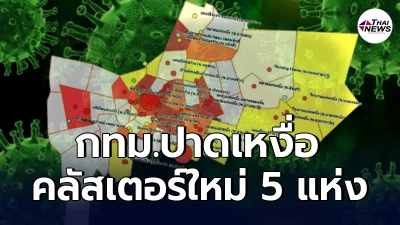 ปาดเหงื่อ พบพบคลัสเตอร์ใหม่ 5 แห่ง หนึ่งในนั้นเป็นห้างดังย่านสยามสแควร์