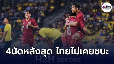 เปิดสถิติการพบกัน ช้างศึก-มาเลเซีย ก่อนกมสุดท้ายคัดบอลโลก2022โซนอช.รอบ2