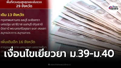 เช็คเงื่อนไขใครได้บ้าง เยียวยา5พัน ผู้ประกันตน ม.39-ม.40  29จังหวัดเเดงเข้ม