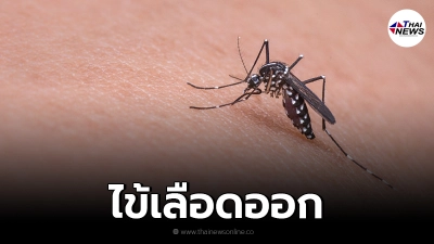 กรมควบคุมโรค เตือนภัยไข้เลือดออก พบป่วยกว่าครึ่งหมื่นแล้ว