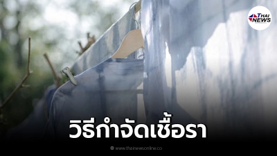 วิธีกำจัดเชื้อรา "บนเสื้อผ้า - ในบ้าน" ลดสะสมเชื้อโรค ในหน้าฝน