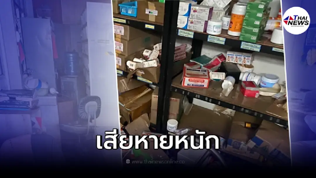 เผยภาพความเสียหาย ภายในรพ.บำเหน็จณรงค์ หลังเกิดน้ำท่วม