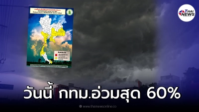 พยากรณ์อากาศวันนี้ อุตุฯ เตือนหลายพื้นที่ฝนตกหนัก